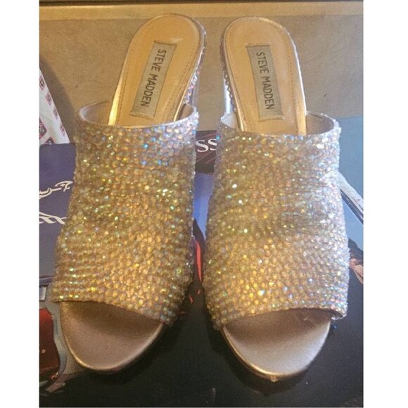 Sexy Steve Madden Slide Heels - Picture 5 of 14